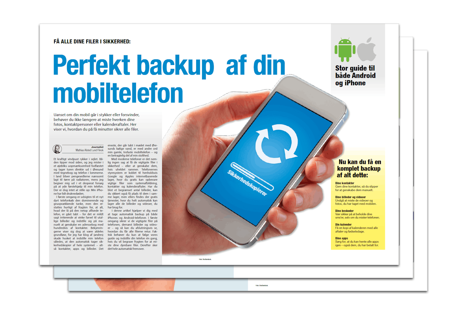 perfekt backup af din mobiltelefon guide